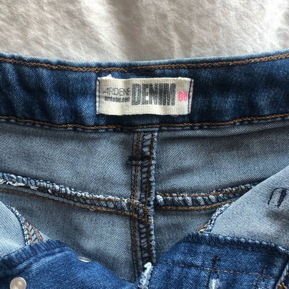 High Rise Jean Shorts - Picture 2 of 2